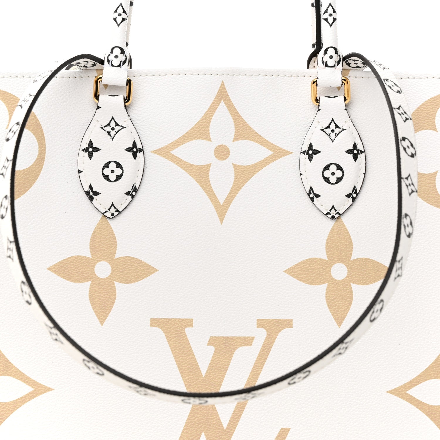 Louis Vuitton Monogram Giant Onthego GM Kaki Beige 7 of 11