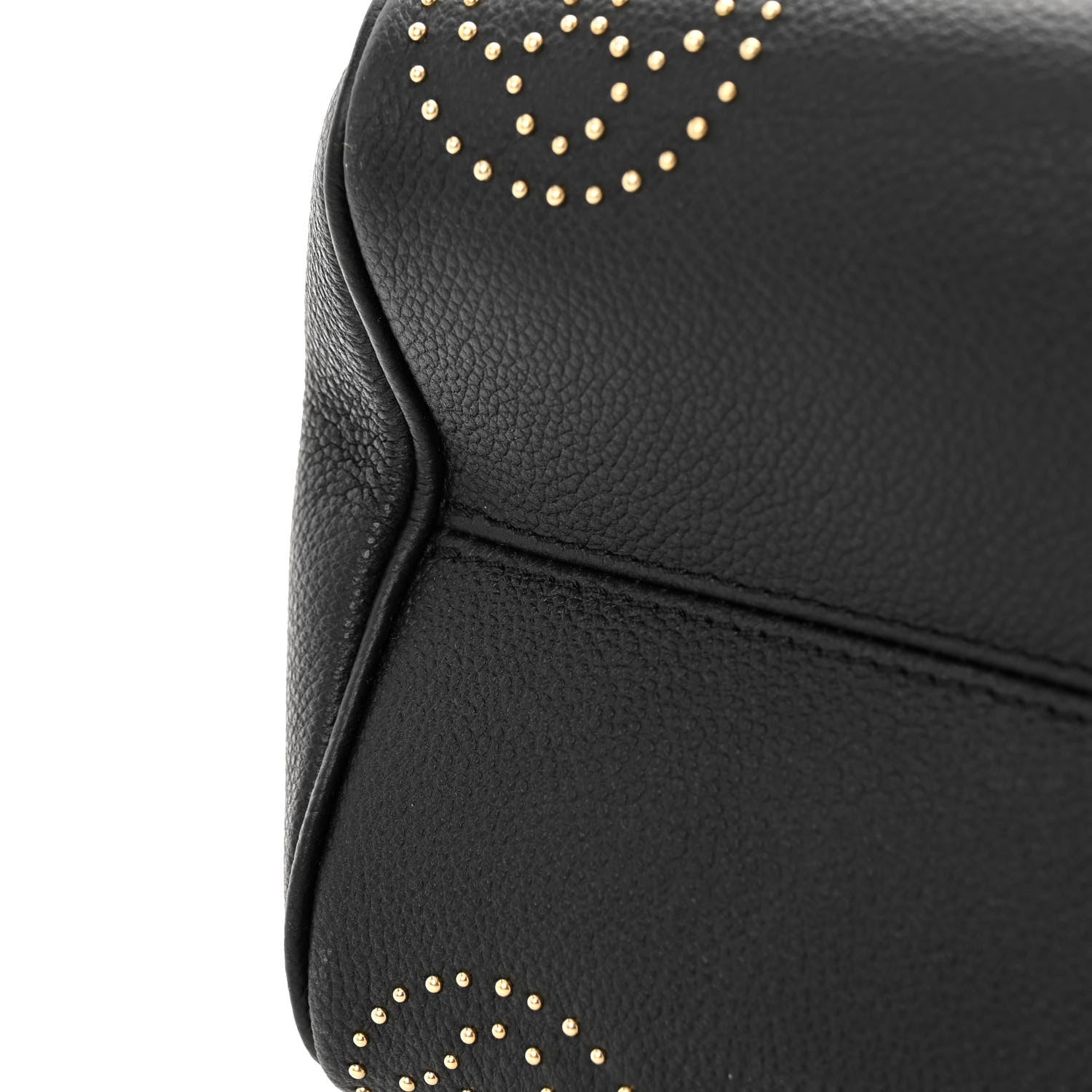 Louis Vuitton Empreinte Monogram Giant Studded Speedy Bandouliere 25 Black 10 of 10
