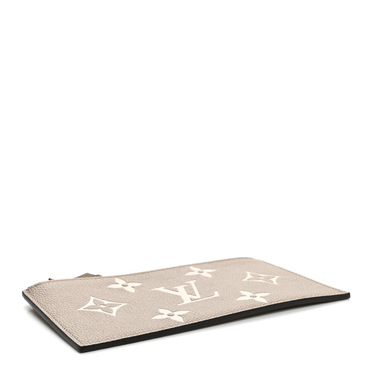 Louis Vuitton Empreinte Monogram Giant Pochette Felicie Zippered Insert Tourterelle Creme 4 of 6