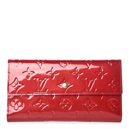 Louis Vuitton Vernis Porte Tresor International Wallet Pomme D'Amour 1 of 10
