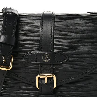 Louis Vuitton Epi Saumur BB Black 7 of 9