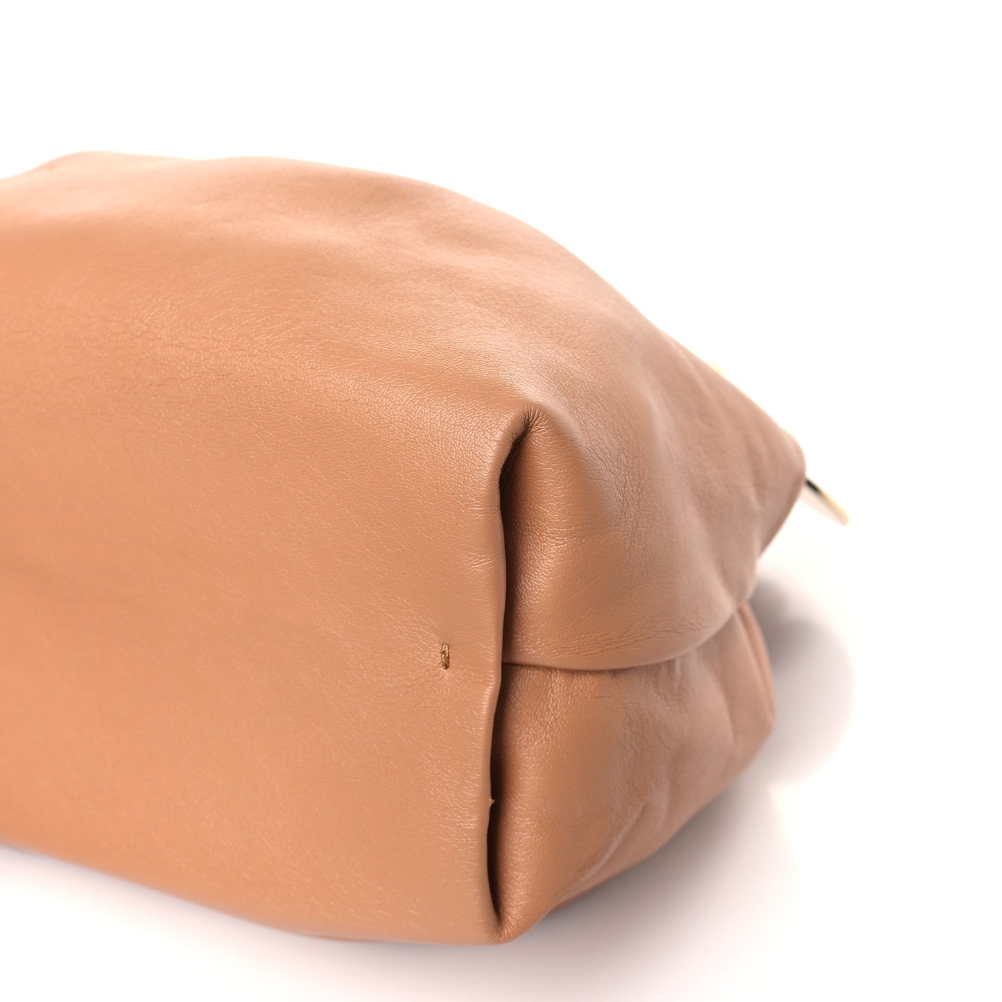 Eco Alter Nappa Small Noma Soft Bucket Bag Nude