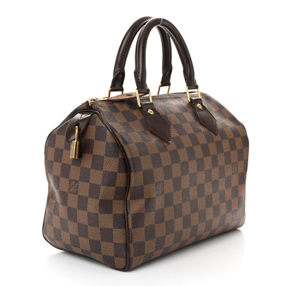 Louis Vuitton Damier Ebene Speedy 25 3 of 10