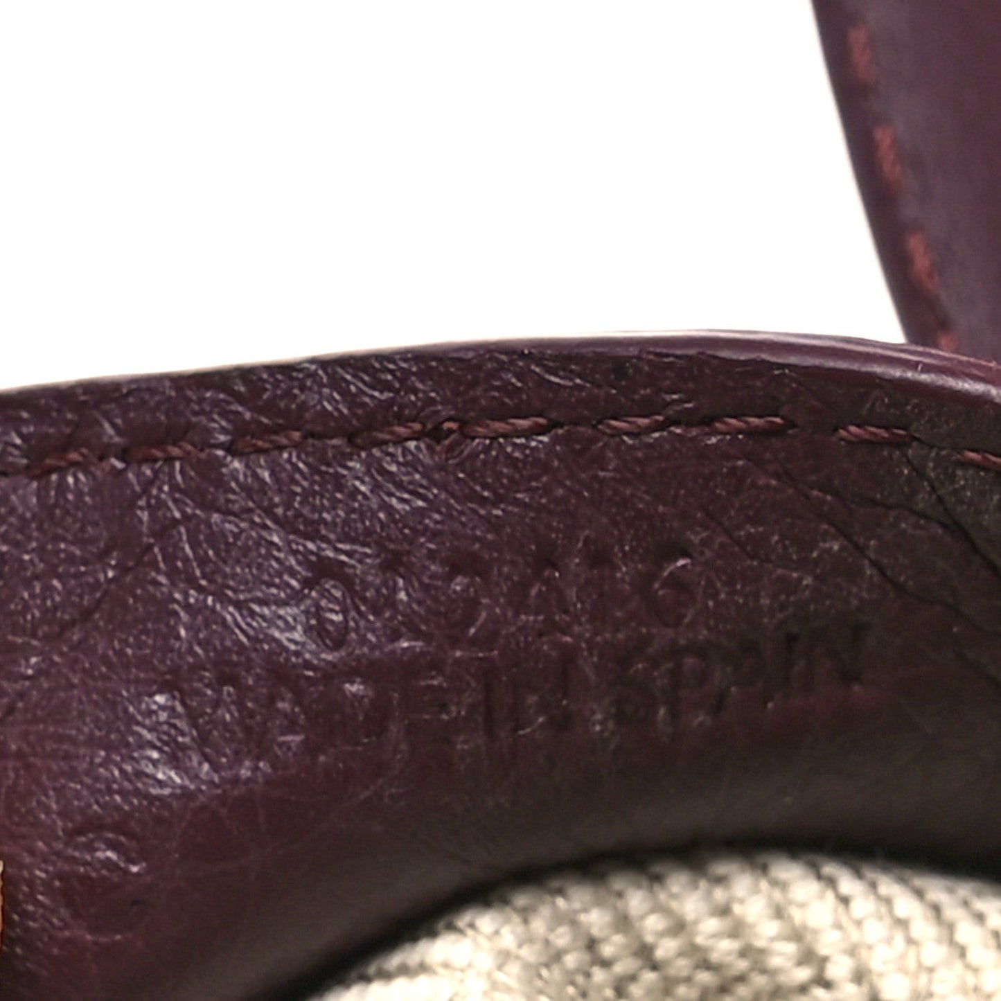 Soft Grained Calfskin Small Puzzle Edge Bag Dark Burgundy