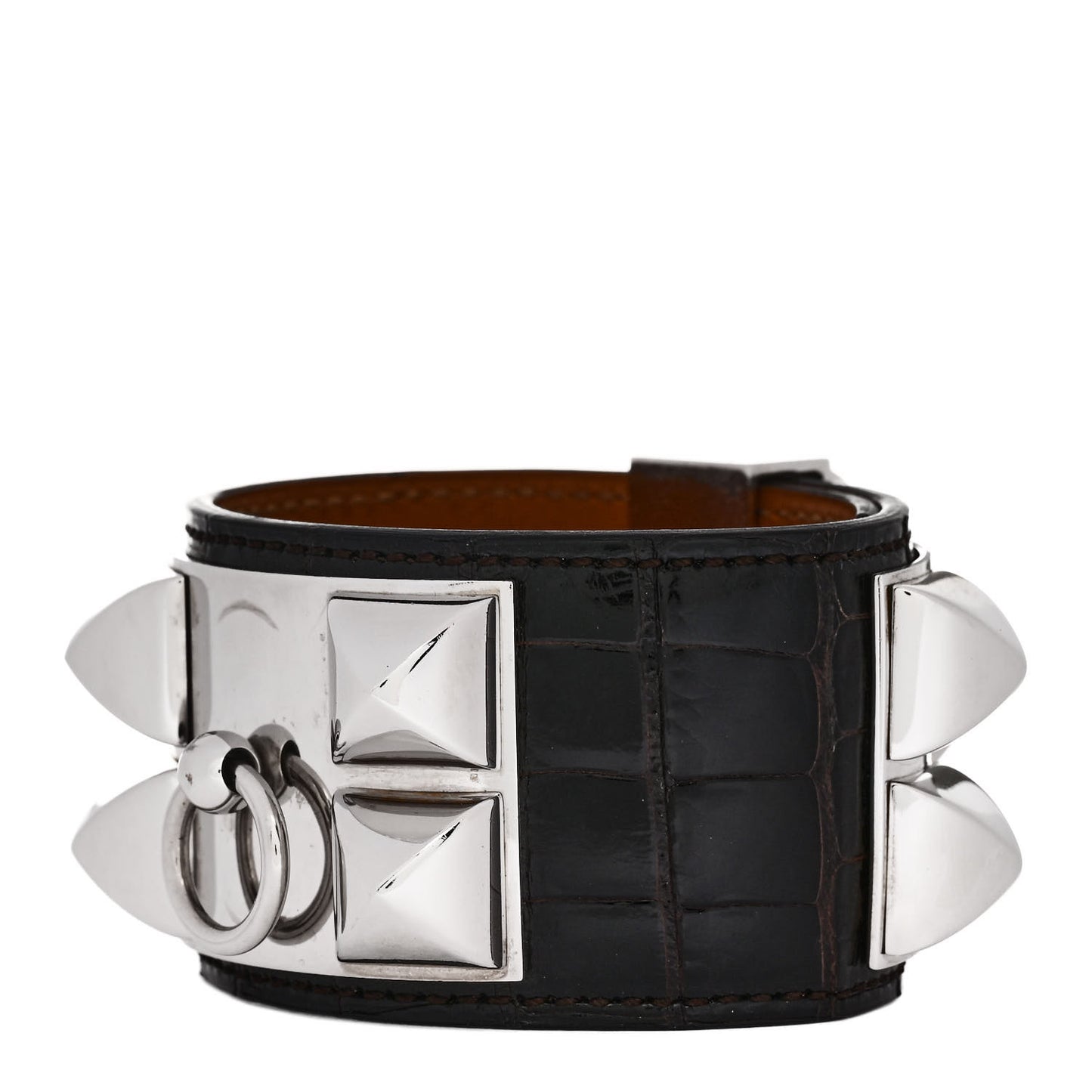 Shiny Alligator Collier de Chien CDC Bracelet S Ebene