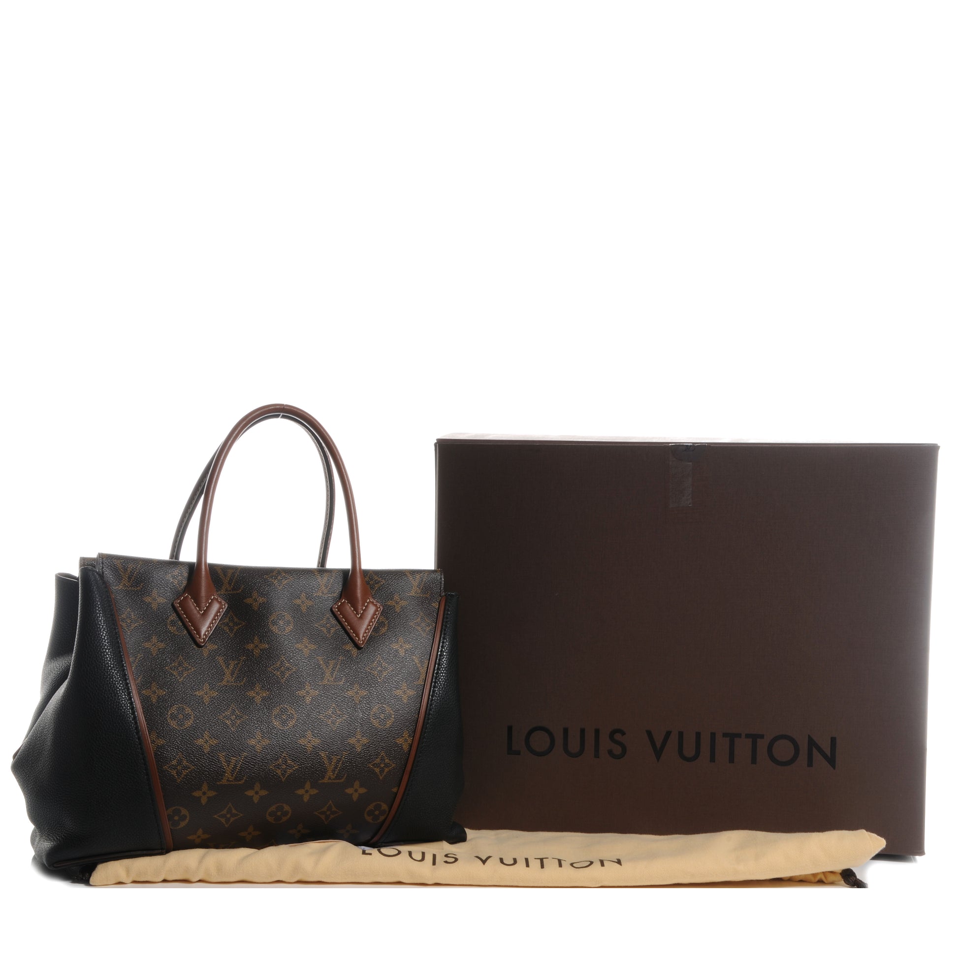 Louis Vuitton Monogram Tote W PM Black 5 of 8