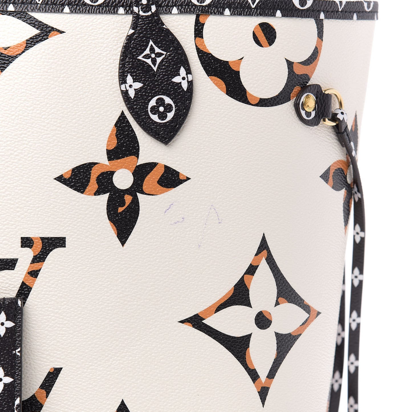 Monogram Giant Jungle Neverfull MM Ivory
