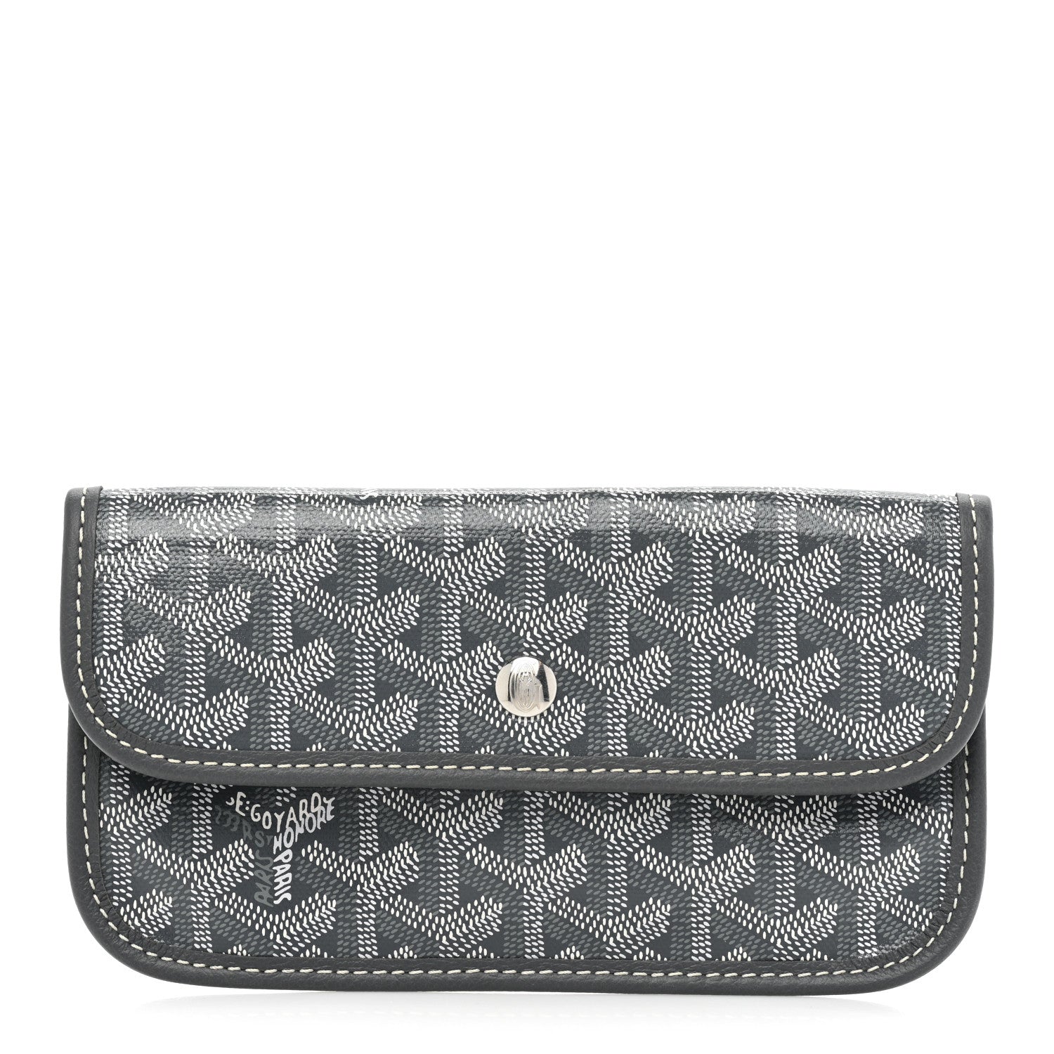 Goyard Goyardine Pouch Grey 1 of 9