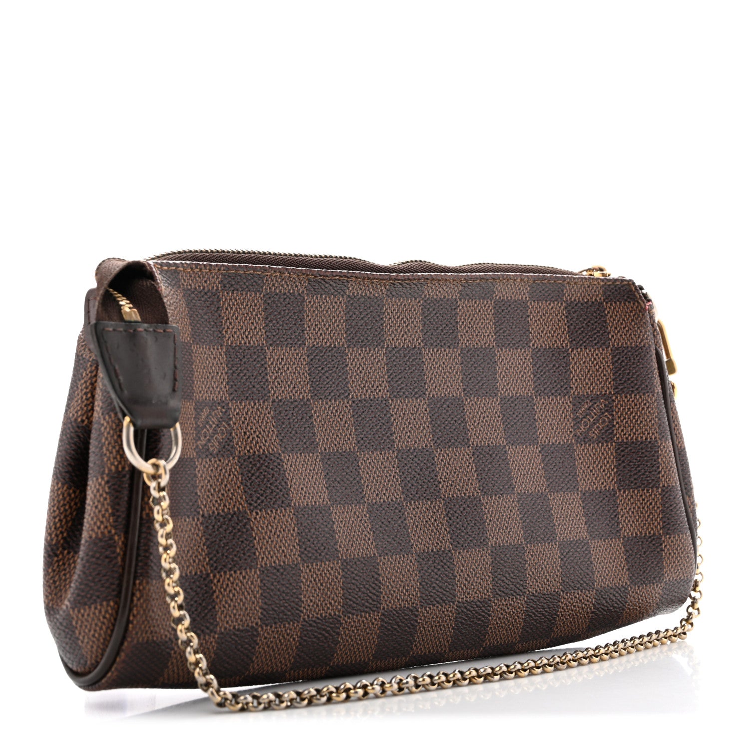 Louis Vuitton Damier Ebene Eva Clutch 3 of 11