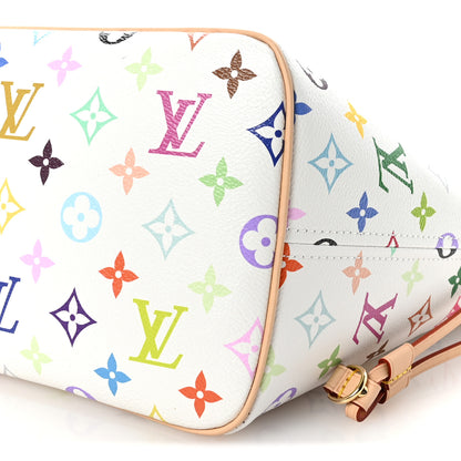 Louis Vuitton LV X TM Monogram Multicolor Neverfull MM White 9 of 9
