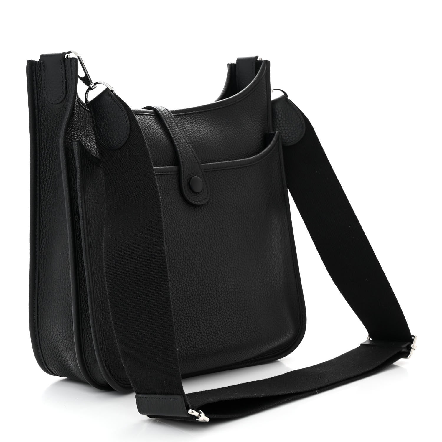 Hermes Taurillon Clemence Evelyne III PM Black 3 of 10