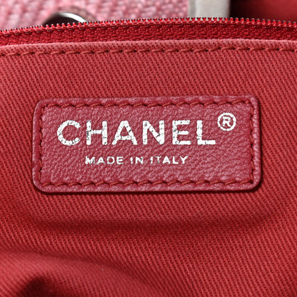 Chanel Canvas Medium Deauville Tote Pink 10 of 14