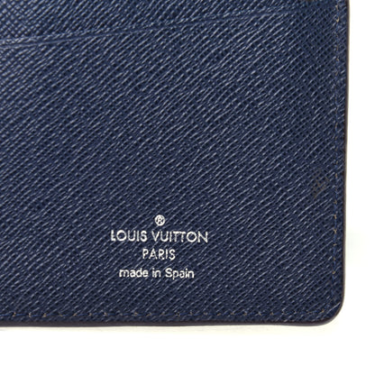 Louis Vuitton Epi Brazza Wallet Indigo 7 of 11