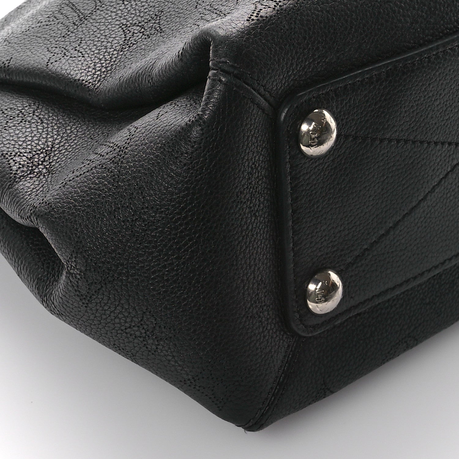 Louis Vuitton Mahina Babylone Chain BB Black 9 of 11