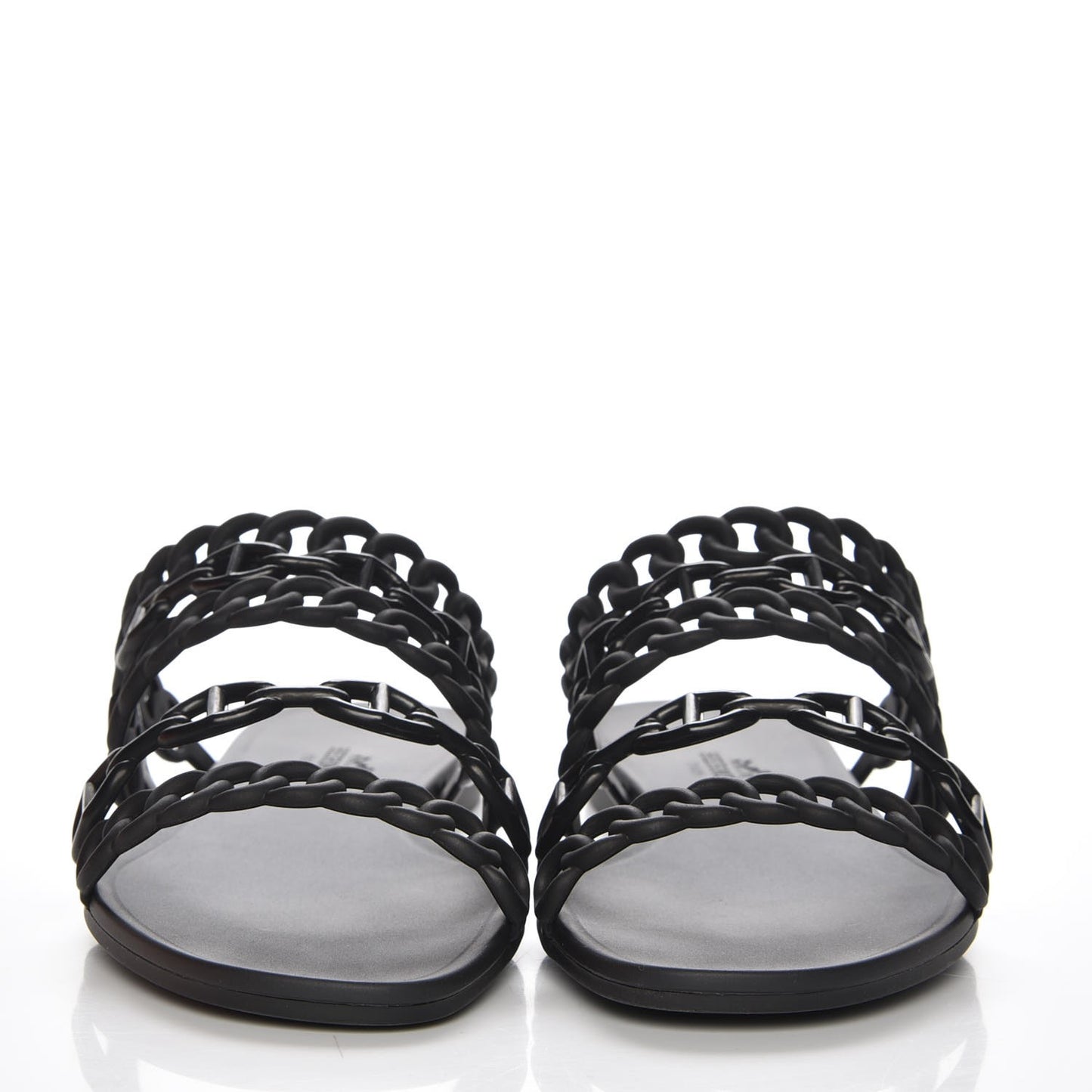 Chaine d'Ancre Nude Sandals 37 Black