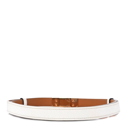 Hermes Epsom Rivale 18 Belt White 2 of 4