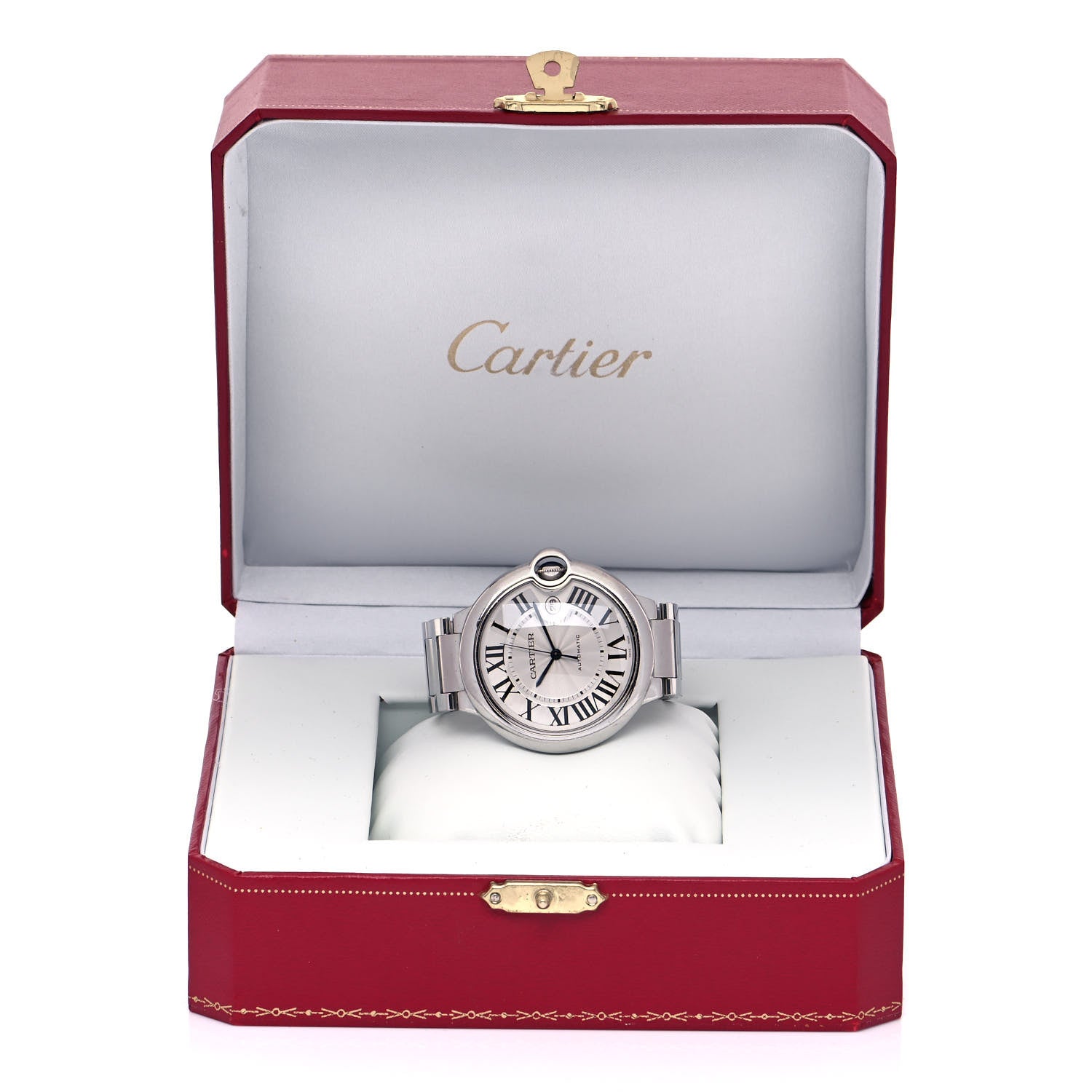 Cartier Stainless Steel 42mm Ballon Bleu De Cartier Automatic Watch 5 of 5