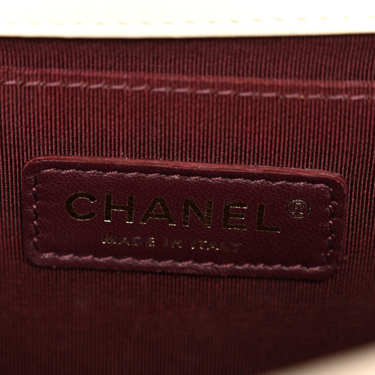 Chanel Caviar Suede Calfskin Chevron Medium Boy Flap White 6 of 12