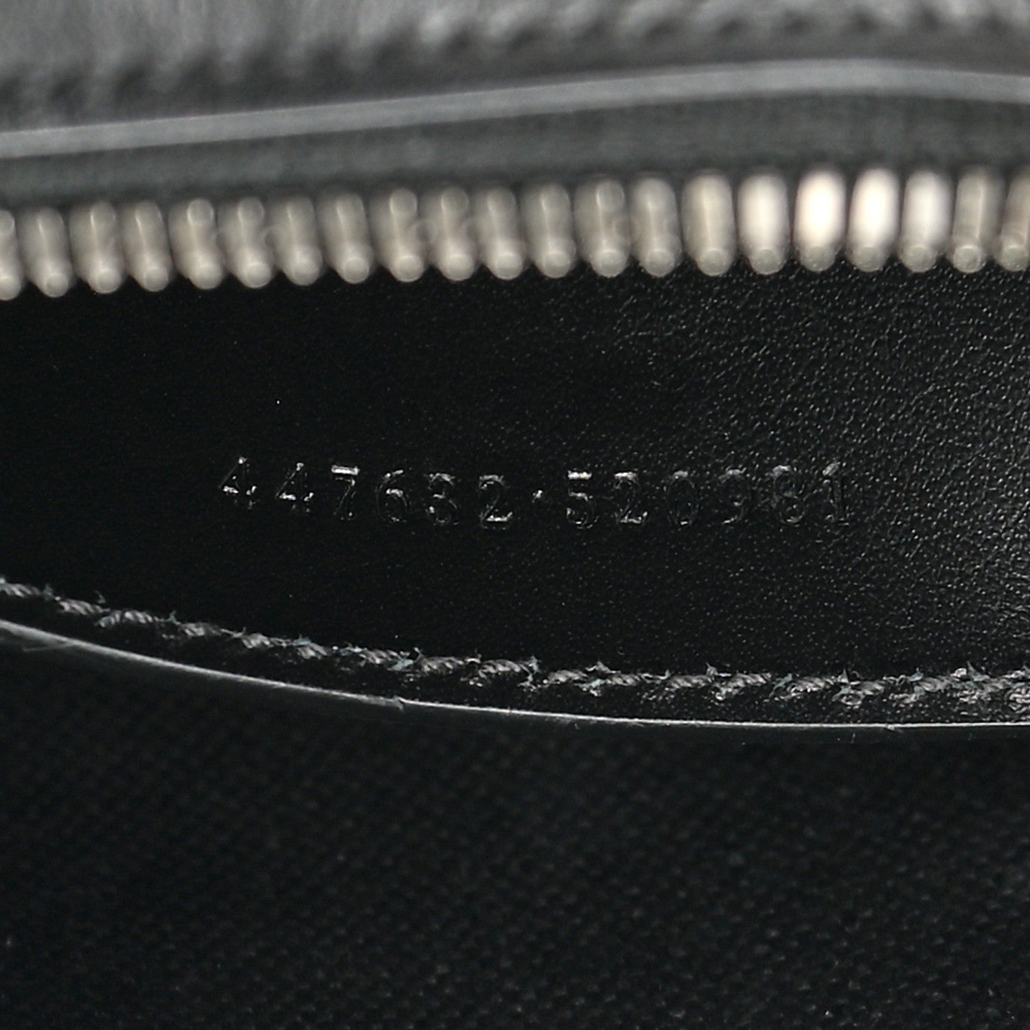 Gucci Calfskin Matelasse Monochrome Small GG Marmont Chain Shoulder Bag Black 7 of 11
