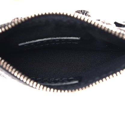 Balenciaga Agneau Giant 12 Silver Hardware Coin Purse Black 7 of 9