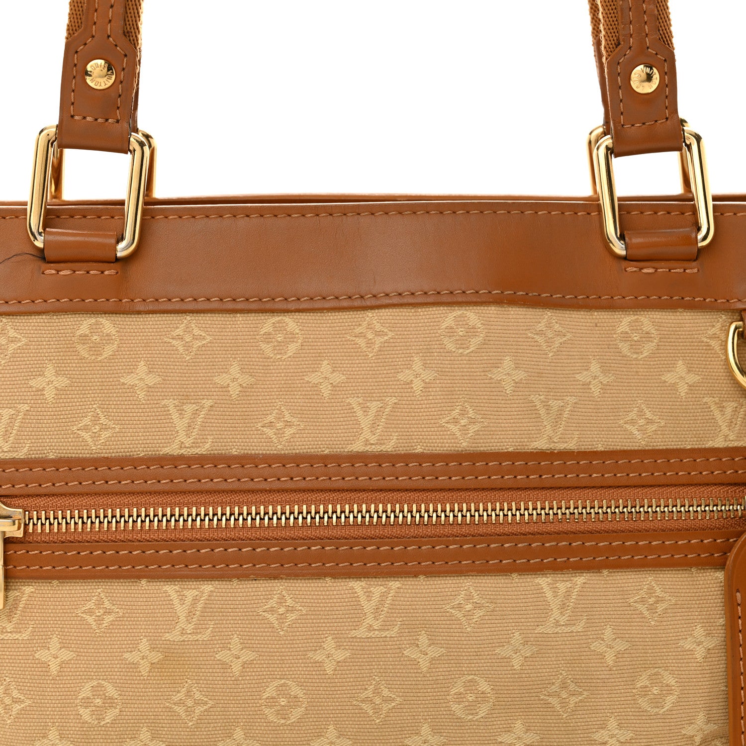 Louis Vuitton Mini Monogram Lucille PM Beige 8 of 17