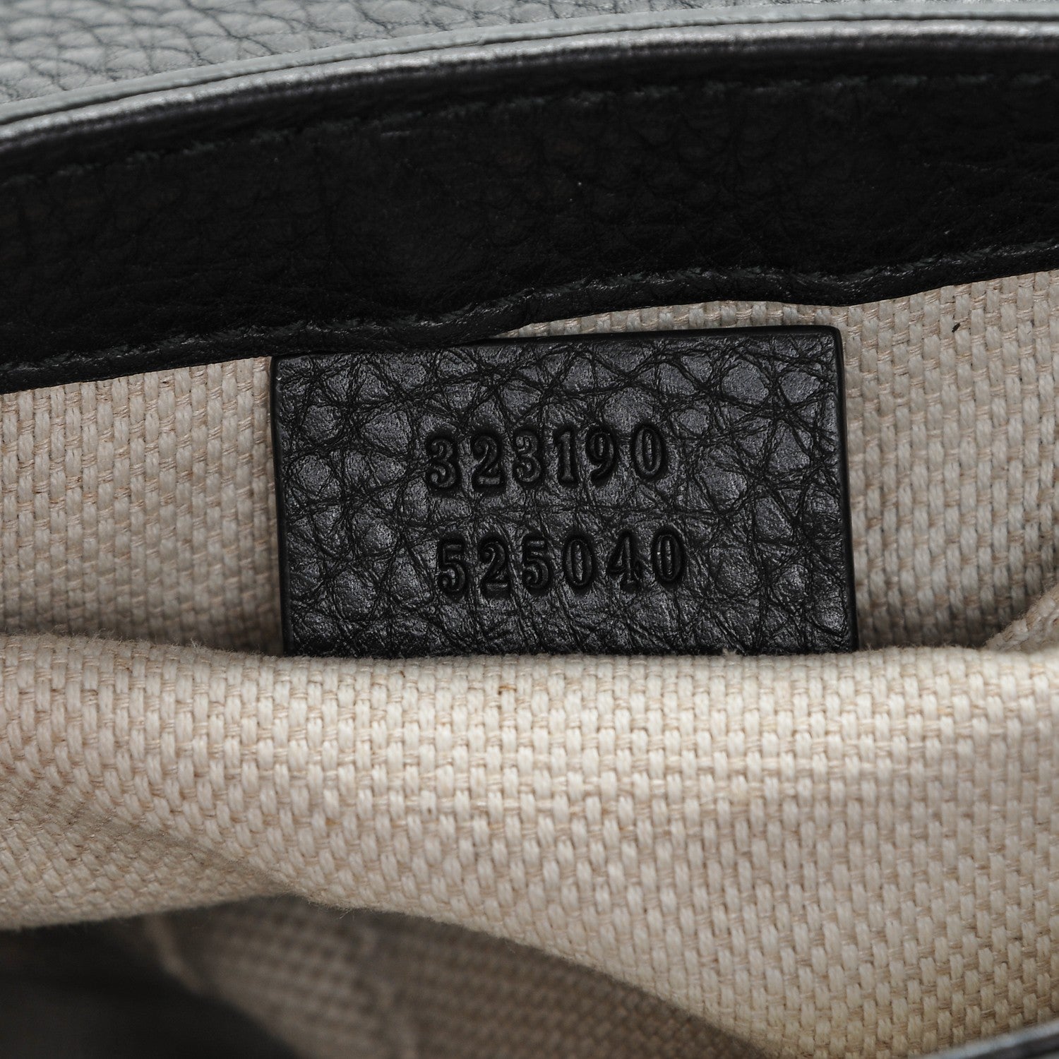 Gucci Pebbled Calfskin Small Soho Flap Crossbody Black 8 of 8