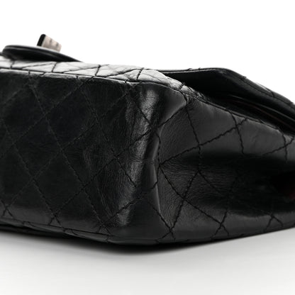 Chanel Aged Calfskin Quilted 2.55 Reissue 225 Flap Black 10 of 16
