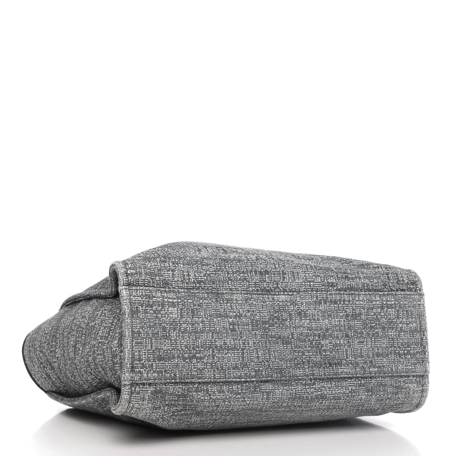 Chanel Canvas Large Deauville Tote Charcoal 4 of 10