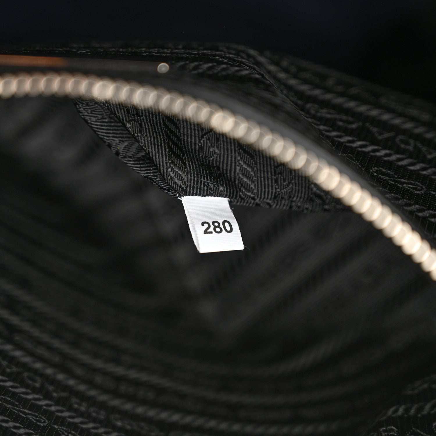 Prada Saffiano Cuir Triangle Logo Embossed Vertical Tote Black 5 of 13