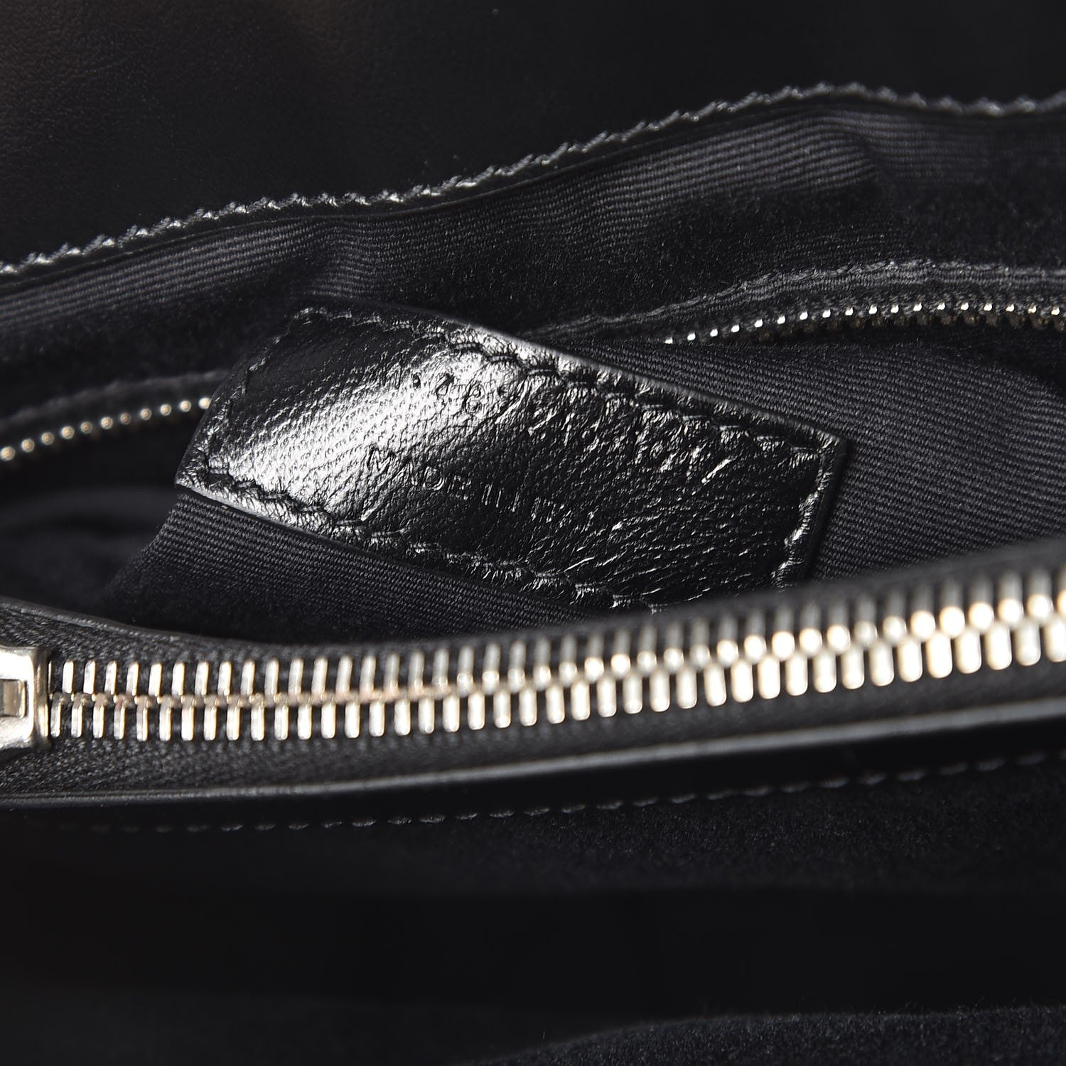Saint Laurent Calfskin Y Quilted Monogram Medium Loulou Chain Satchel Black 8 of 11
