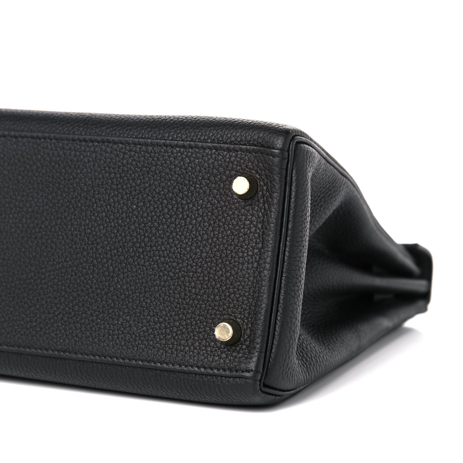 Hermes Togo Kelly Retourne 28 Black 9 of 10