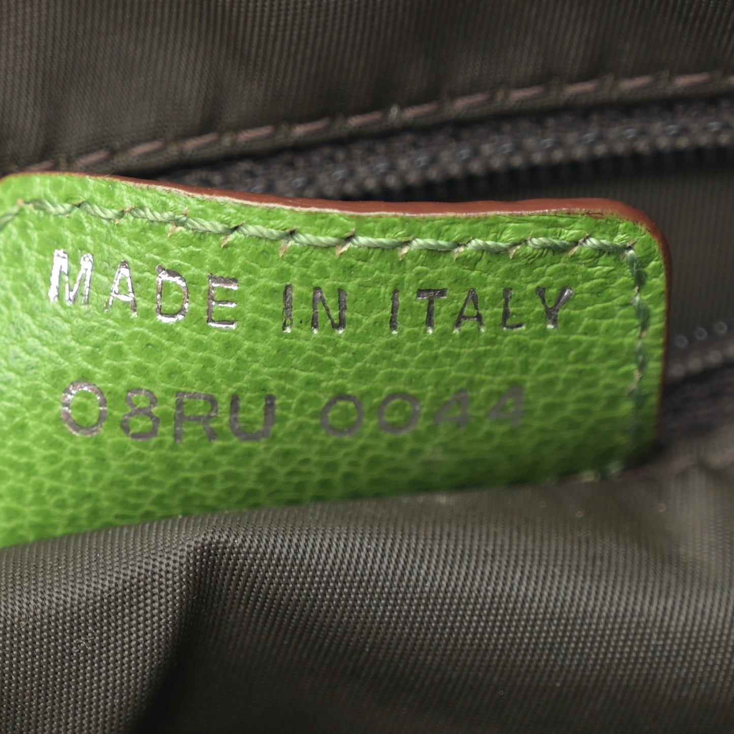 Monogram Rasta Double Saddle Beige