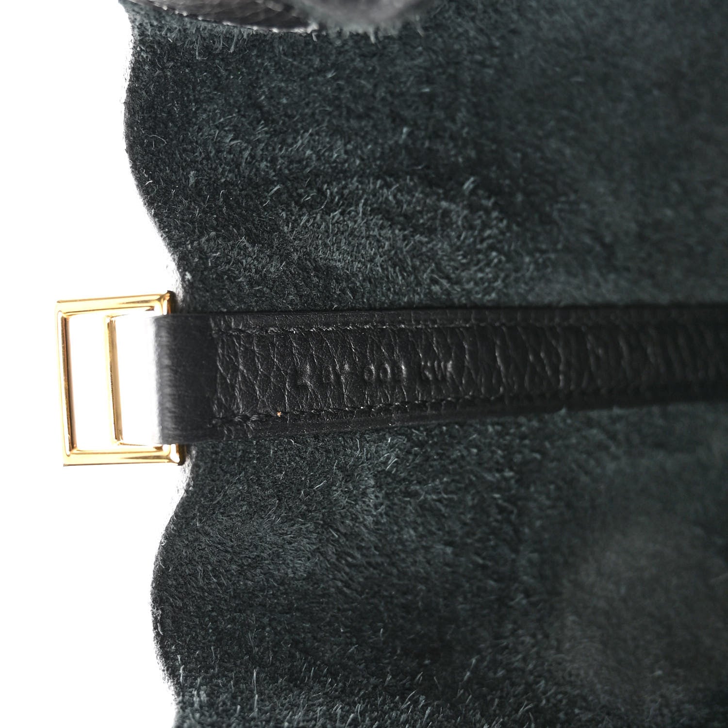 Hermes Taurillon Clemence Ostrich Touch Picotin Lock 18 PM Black 7 of 10