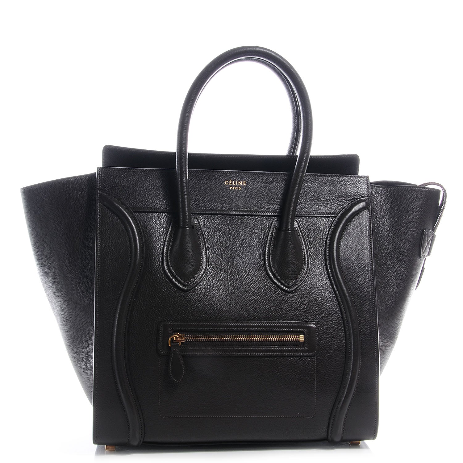 Celine Baby Calfskin Mini Luggage Anthracite 1 of 8