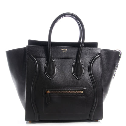 Celine Baby Calfskin Mini Luggage Anthracite 1 of 8