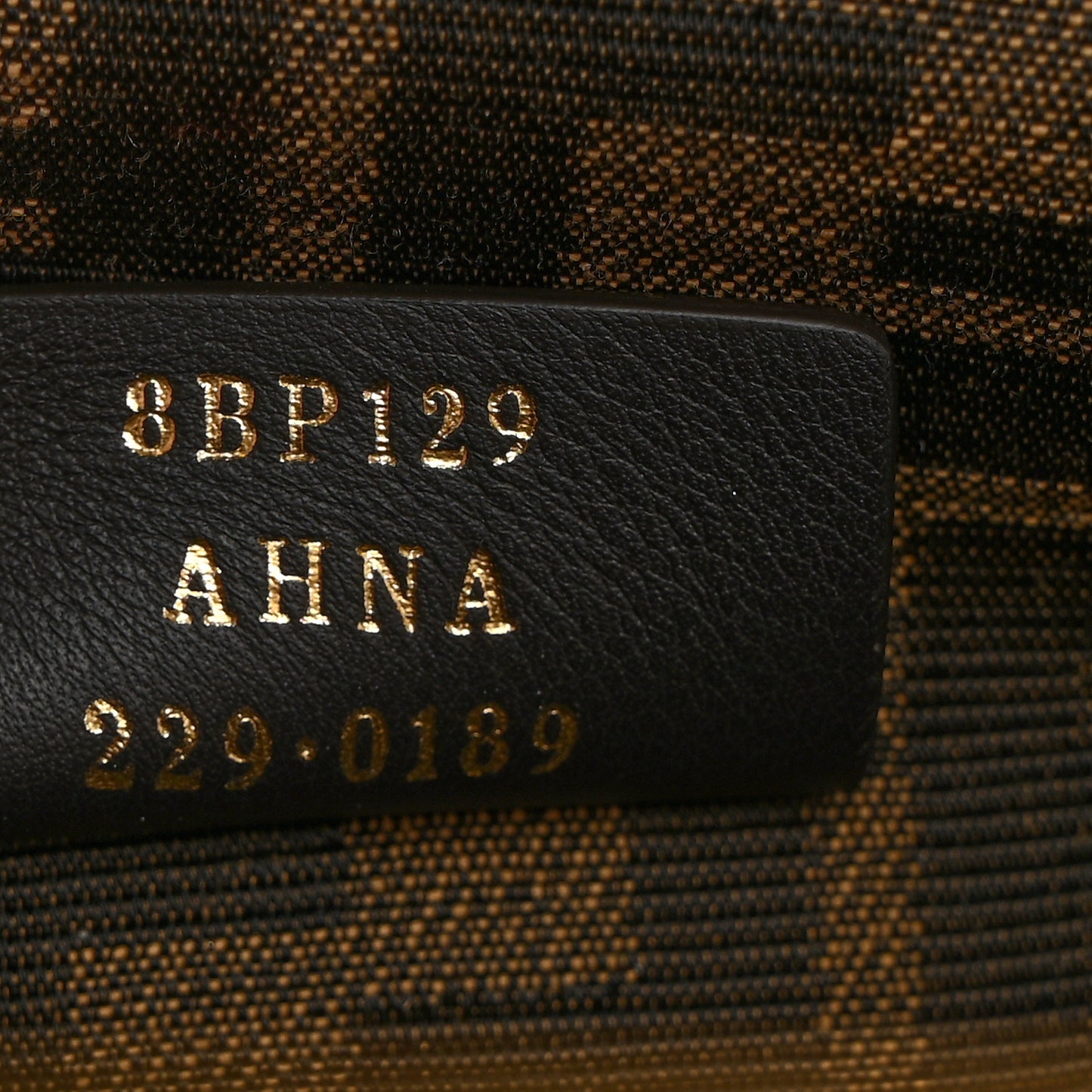Shearling Small Fendi First Midnight