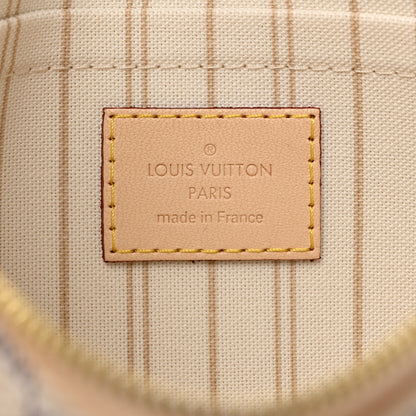 Louis Vuitton Damier Azur Neverfull MM GM Pochette 6 of 6
