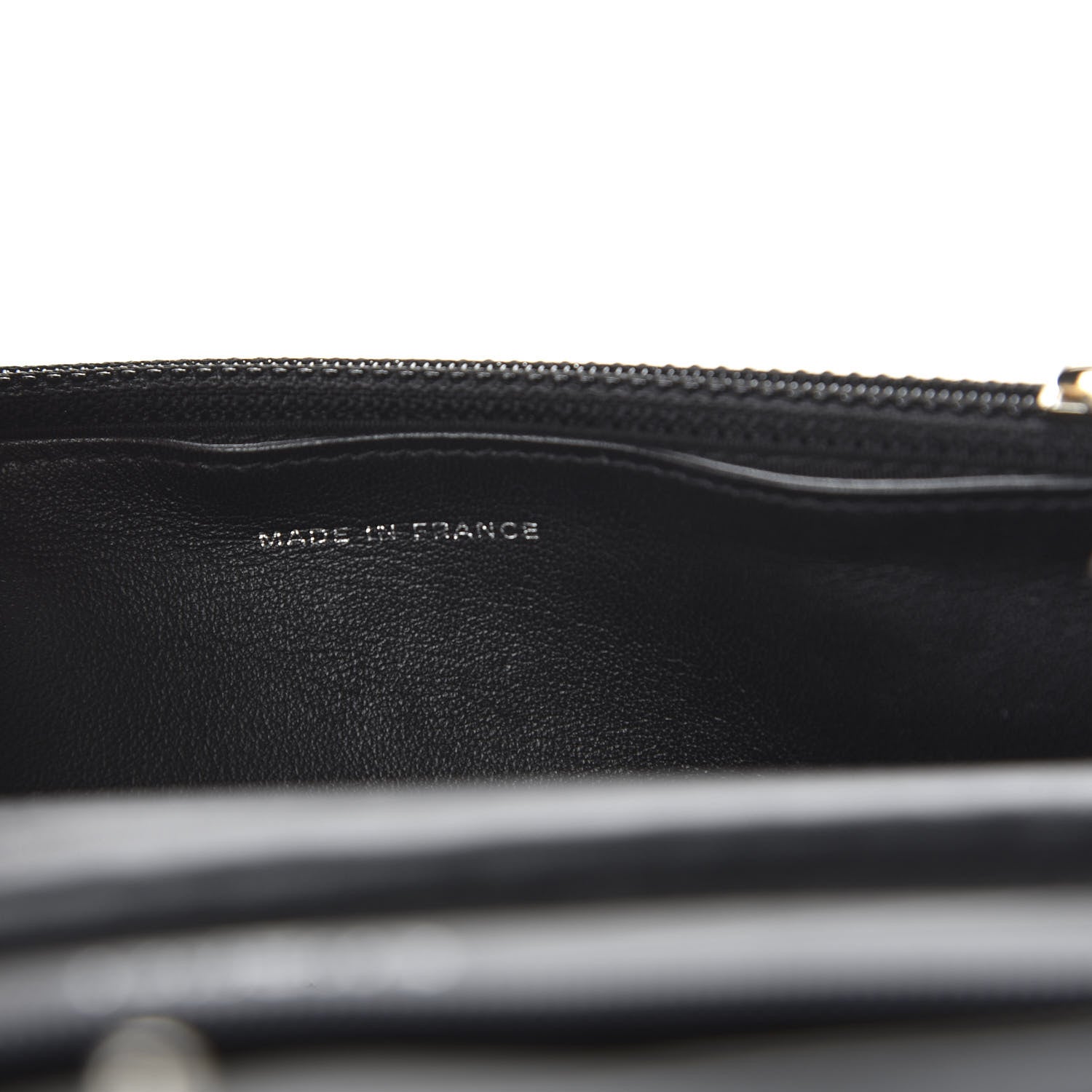Chanel Patent Quilted Brilliant Wallet On Chain WOC Black 10 of 11