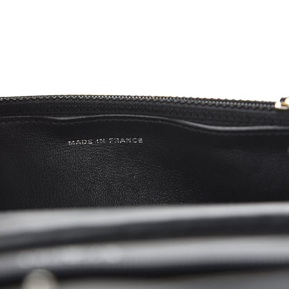 Chanel Patent Quilted Brilliant Wallet On Chain WOC Black 10 of 11