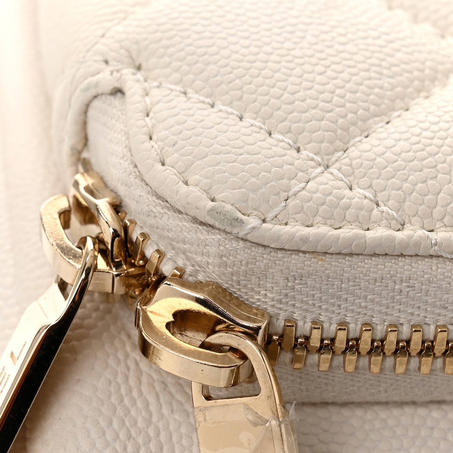 Chanel Caviar Quilted Business Affinity Backpack White 11 of 11