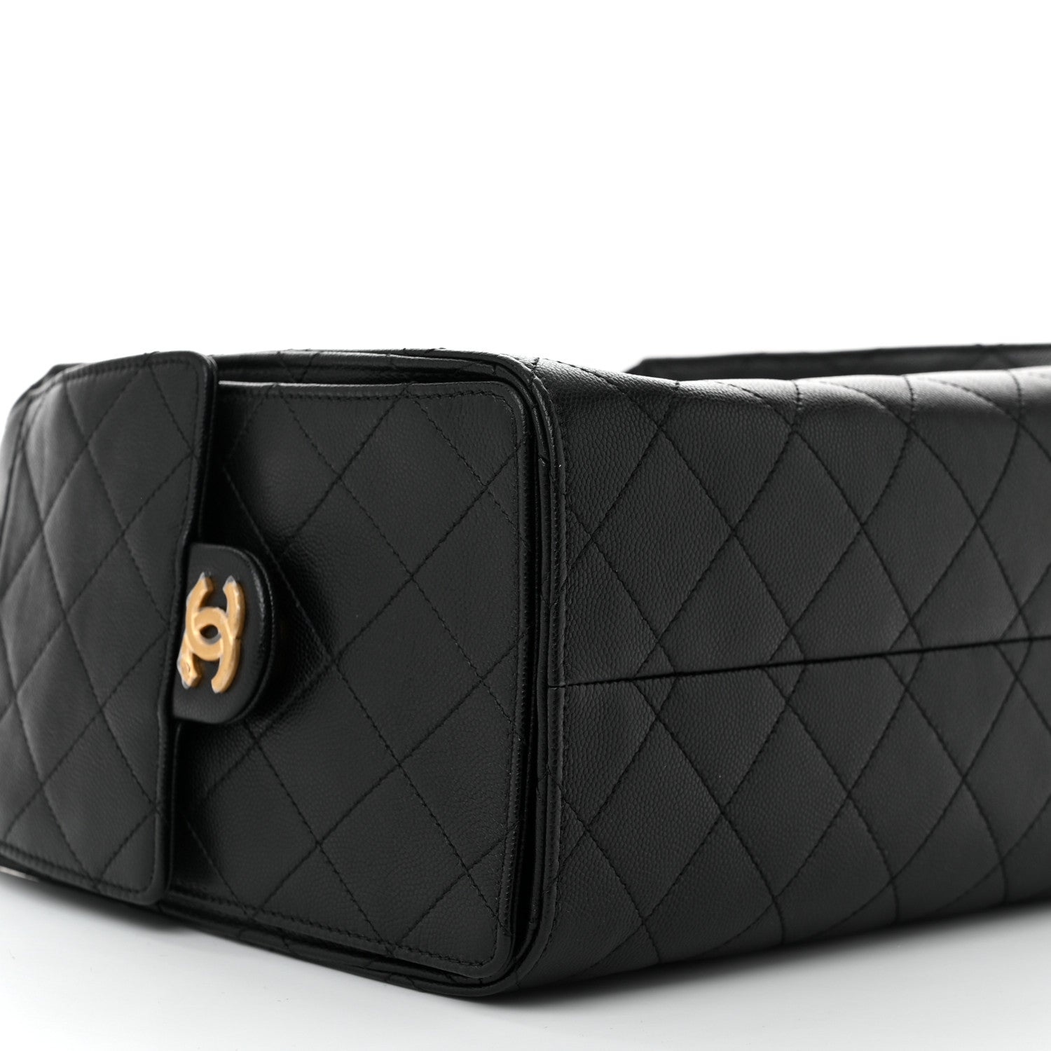 Chanel Caviar Quilted Small Chanel 25 Handbag Black 9 of 11