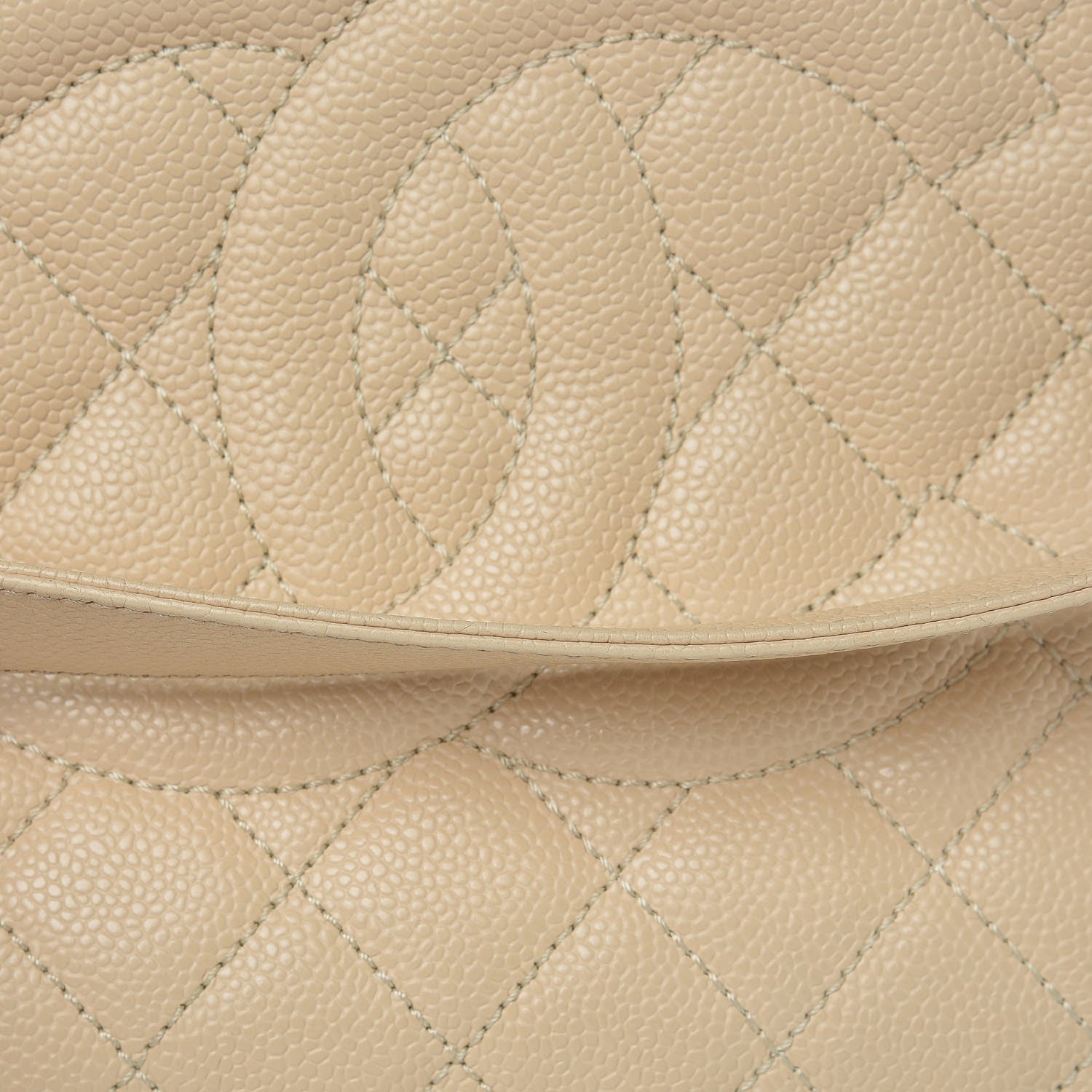 Chanel Caviar Quilted Grand Shopping Tote GST Beige Clair 12 of 23
