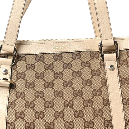Gucci Monogram Medium Abbey Tote Off White 8 of 11