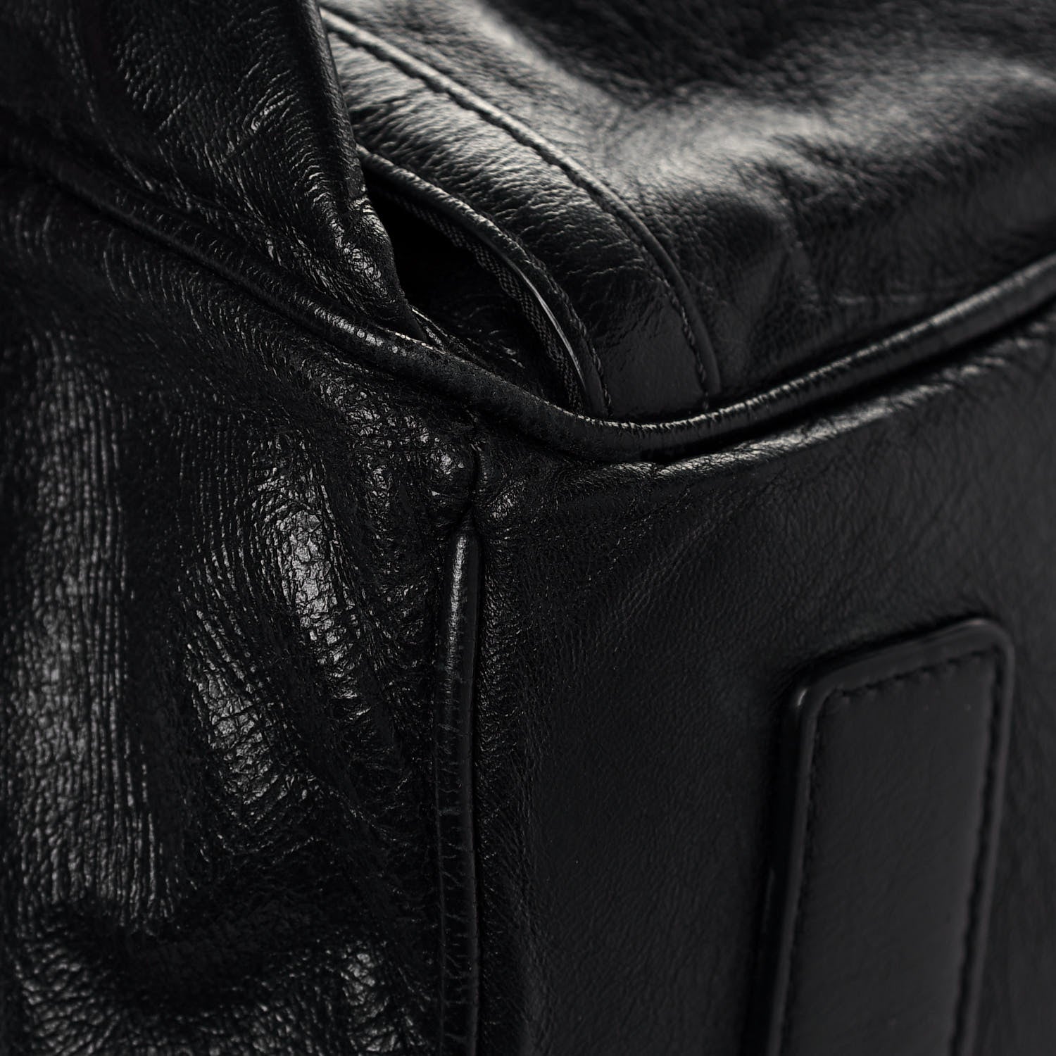 MCM Calfskin Backpack Black 10 of 18