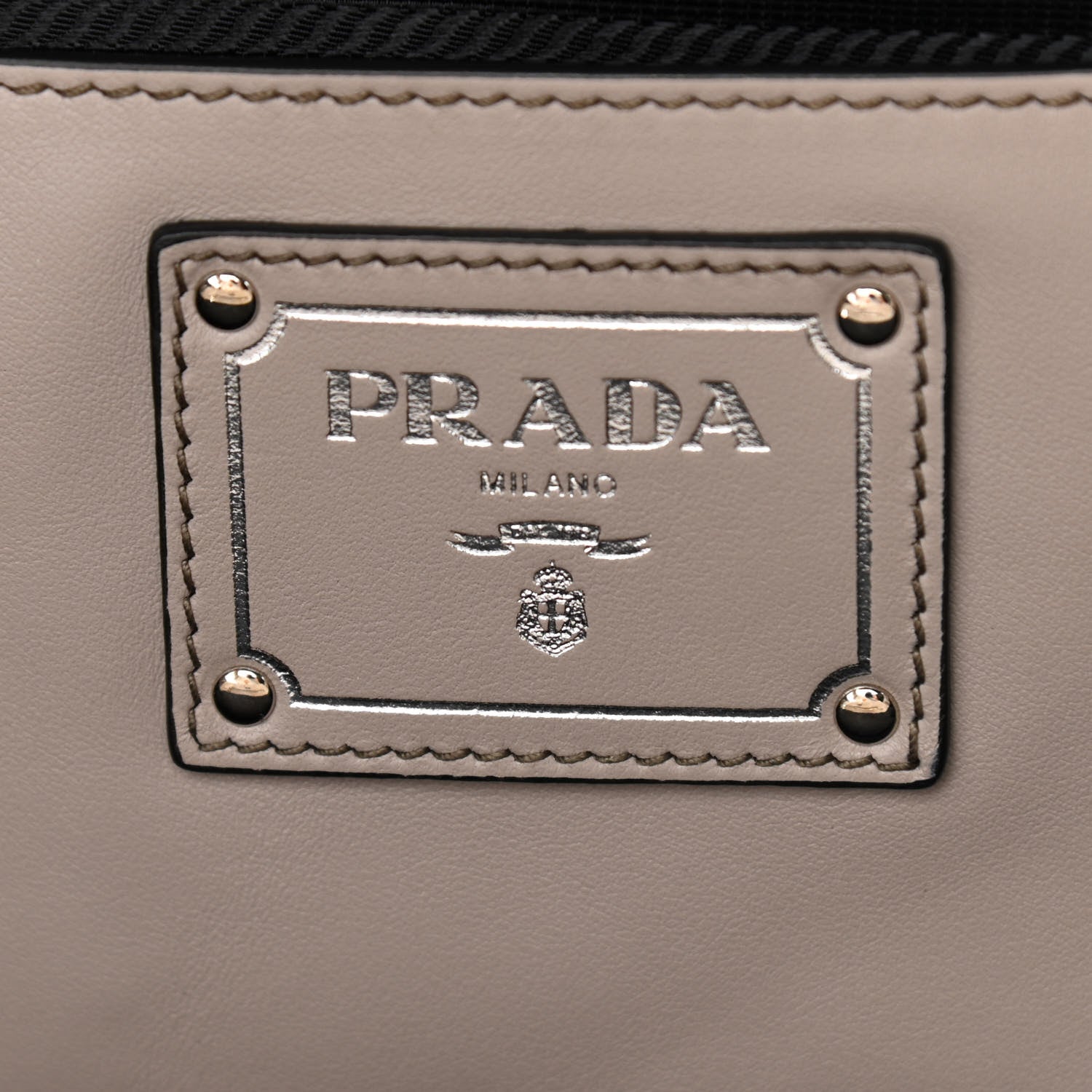 Prada Soft Calf Tote Argilla 6 of 10