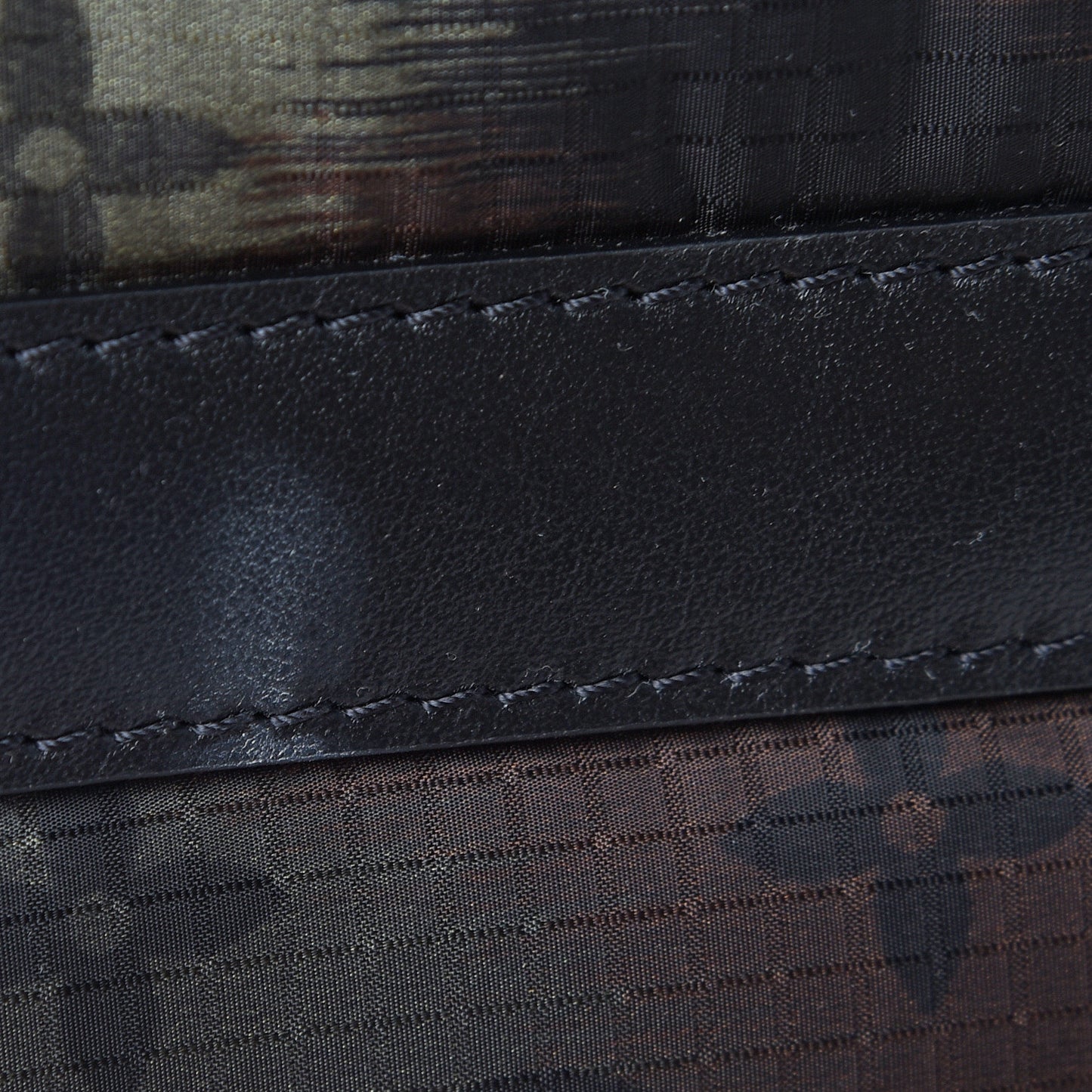 Nylon Monogram Camouflage Keepall Bandouliere 50 Kaki