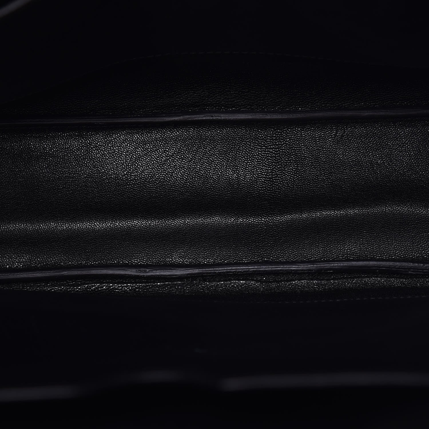 Prada Saffiano Cuir Front Zip Pocket Briefcase Black 9 of 14