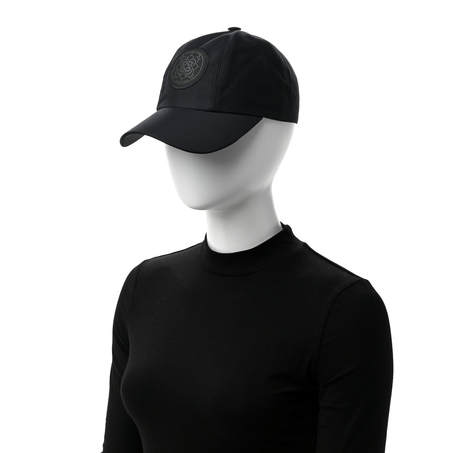 Hermes Trench Canvas Serena Eperon d'Or Cap 57 Black 2 of 8