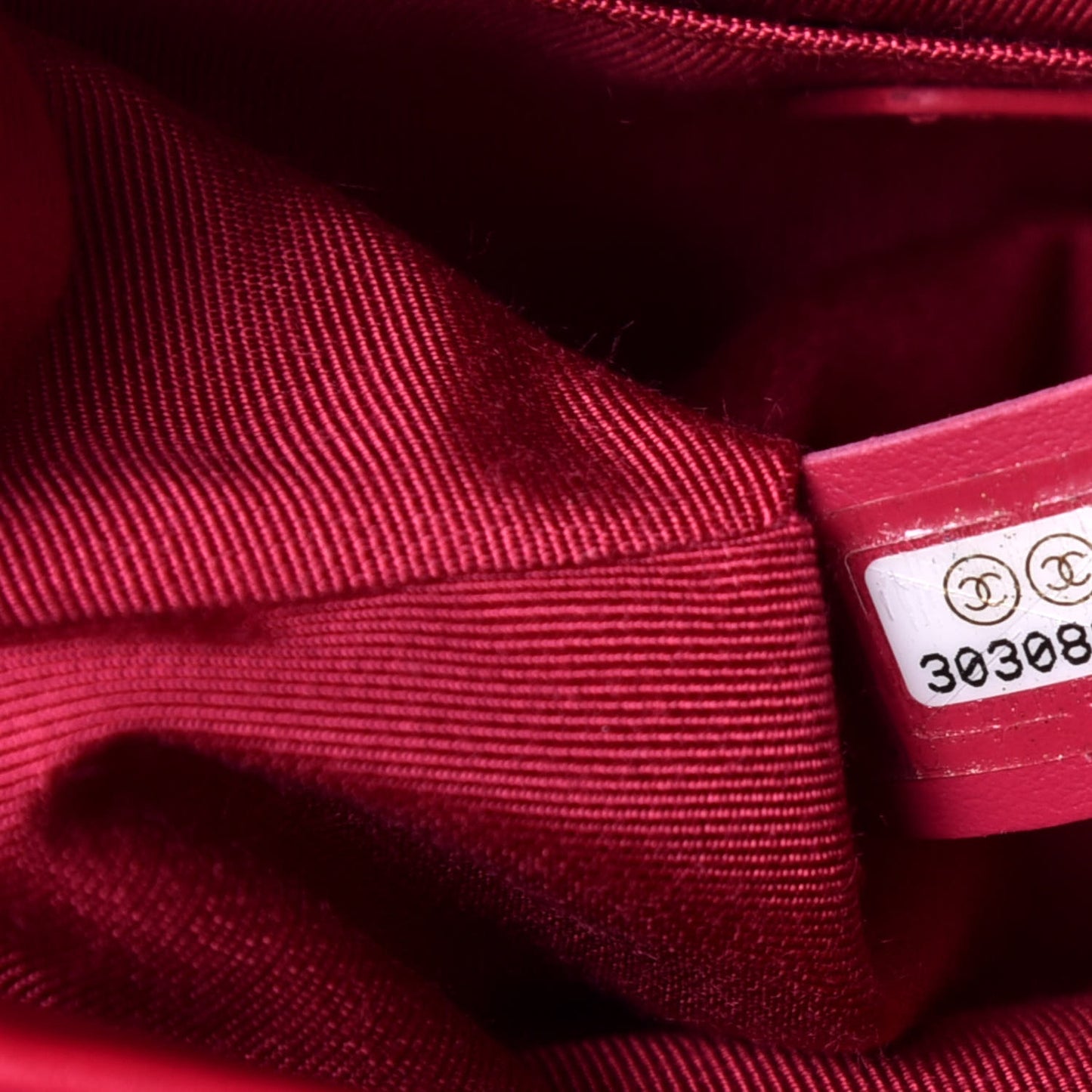 Velvet Quilted Mini Square Pearl Crush Flap Fuchsia