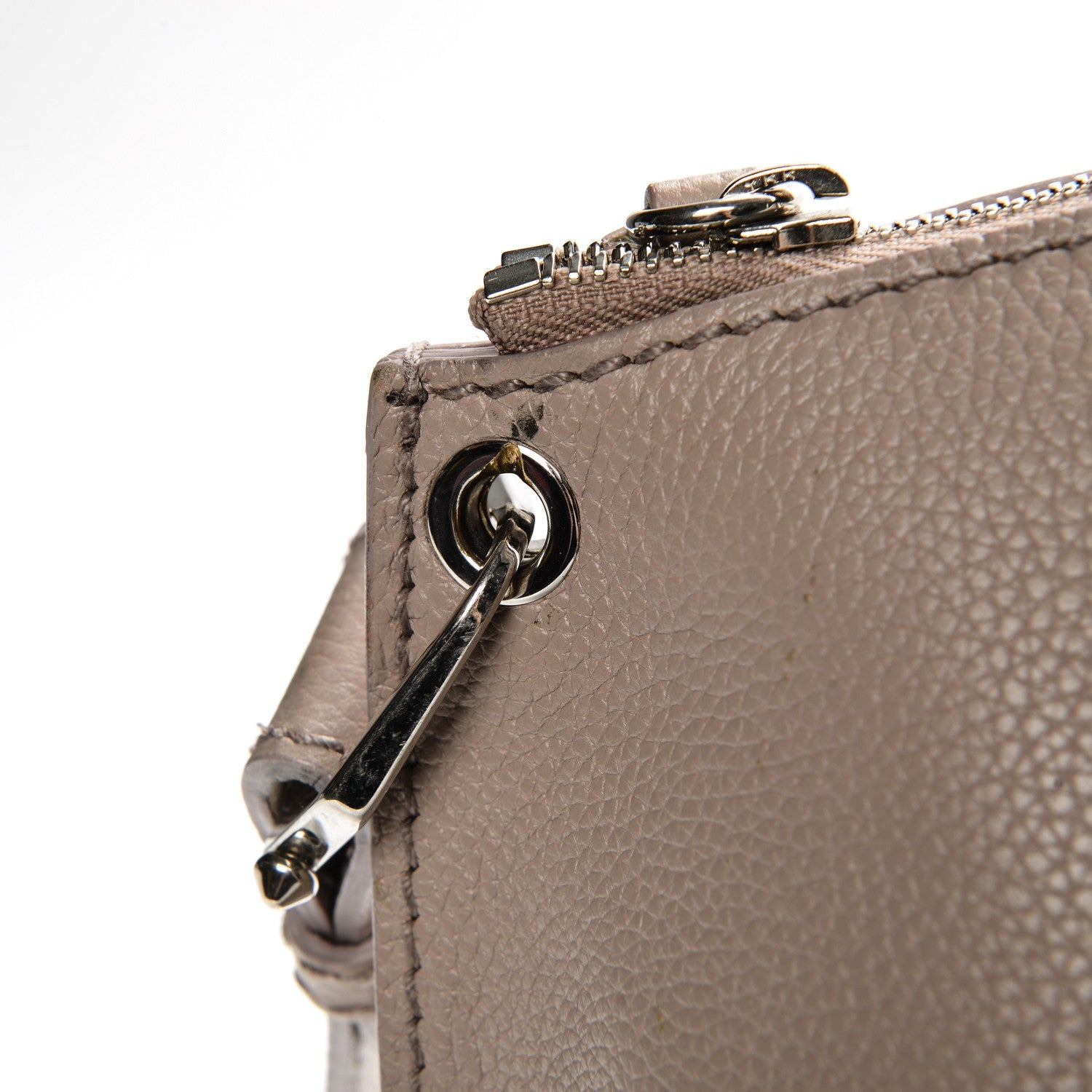 Alexander McQueen Grained Calfskin Legend Satchel Pearl 6 of 12